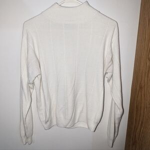 White Dress Barn Sweater